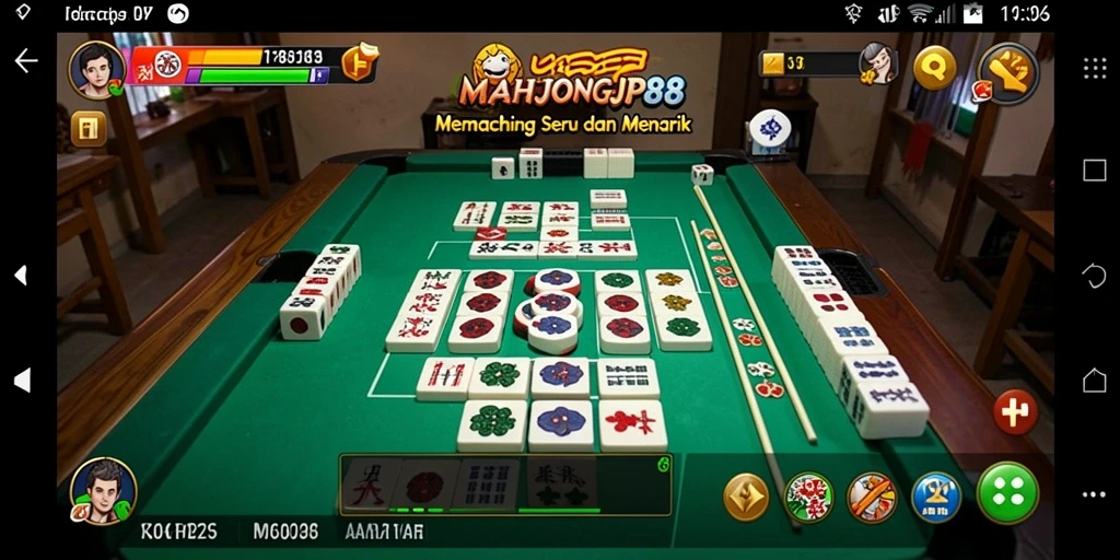 Tampilan menarik dari gameplay memancing di MAHJONGJP88.