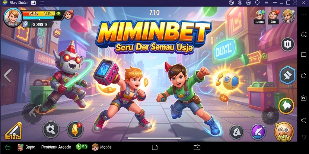 Tampilan gameplay MIMINBET yang seru dan penuh warna.