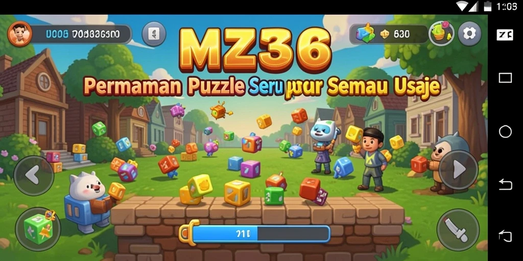 Tampilan gameplay MZ356 yang menantang dan menarik.