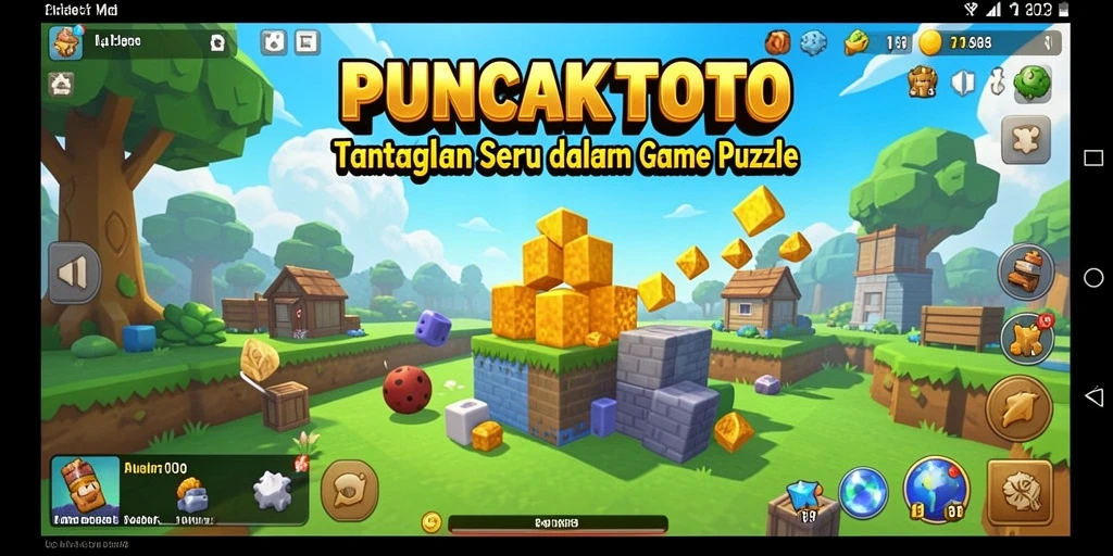 Tampilan gameplay PUNCAKTOTO yang penuh tantangan dan keseruan.