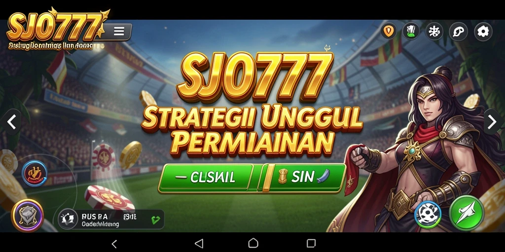 Tangkapan layar menampilkan gameplay SJO777 yang menarik dan strategis.