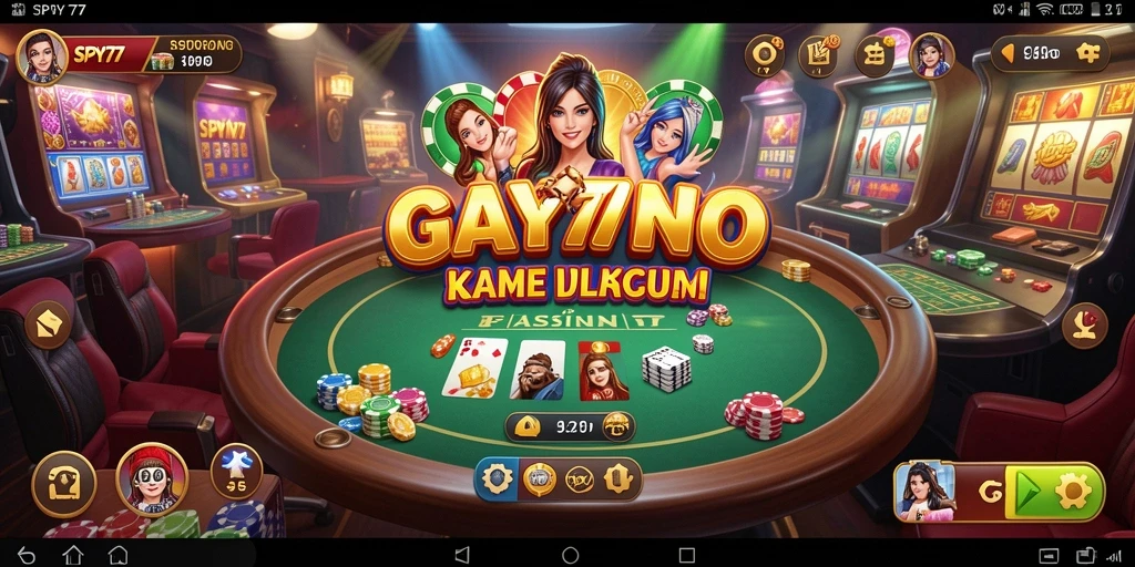 Tampilan gameplay SPY77 yang memukau dan menyenangkan.
