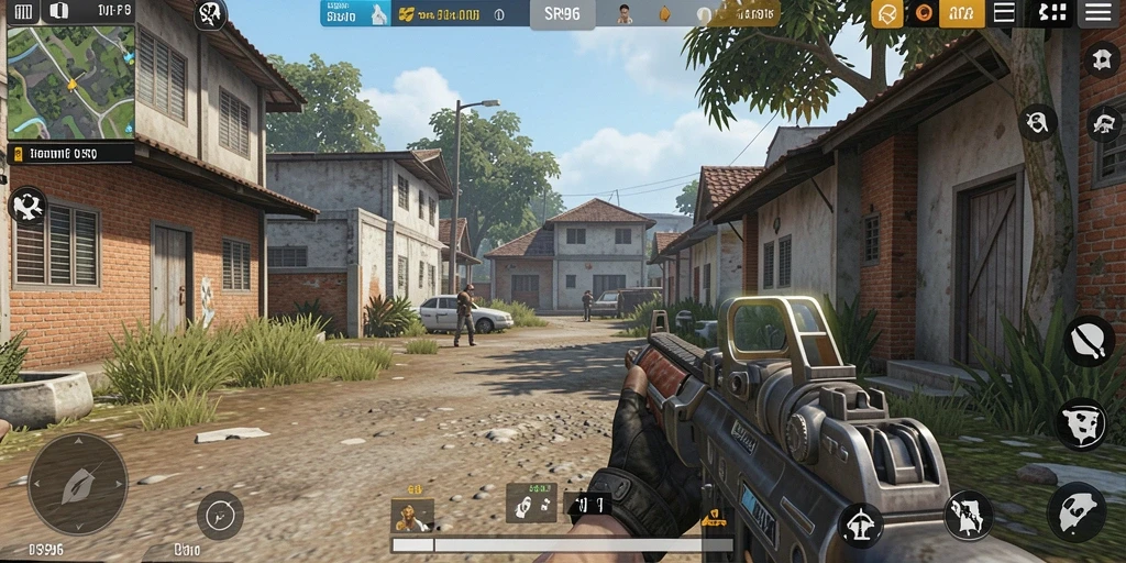 Tampilan menarik dari gameplay SR996 menunjukkan aksi seru di setiap pertarungan.