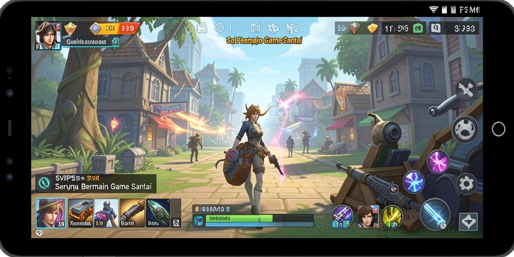 Tampilan gameplay seru dan menarik dari SVIP5.