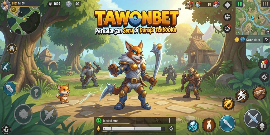 Gameplay <strong>TAWONBET</strong> yang seru di dunia terbuka yang menakjubkan.