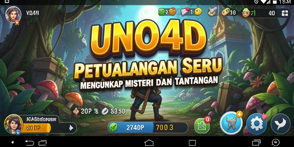 Menampilkan gameplay seru dan tantangan mendebarkan di UNO4D.